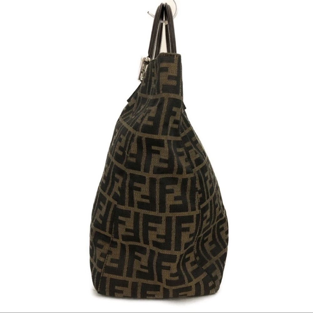 AUTH Fendi Zucca Canvas Tote - Picture 2 of 9